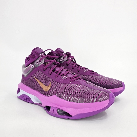 Nike React Air Zoom GT Jump 2 Viotech Basketball Men's Shoes - Picture 6 of 14